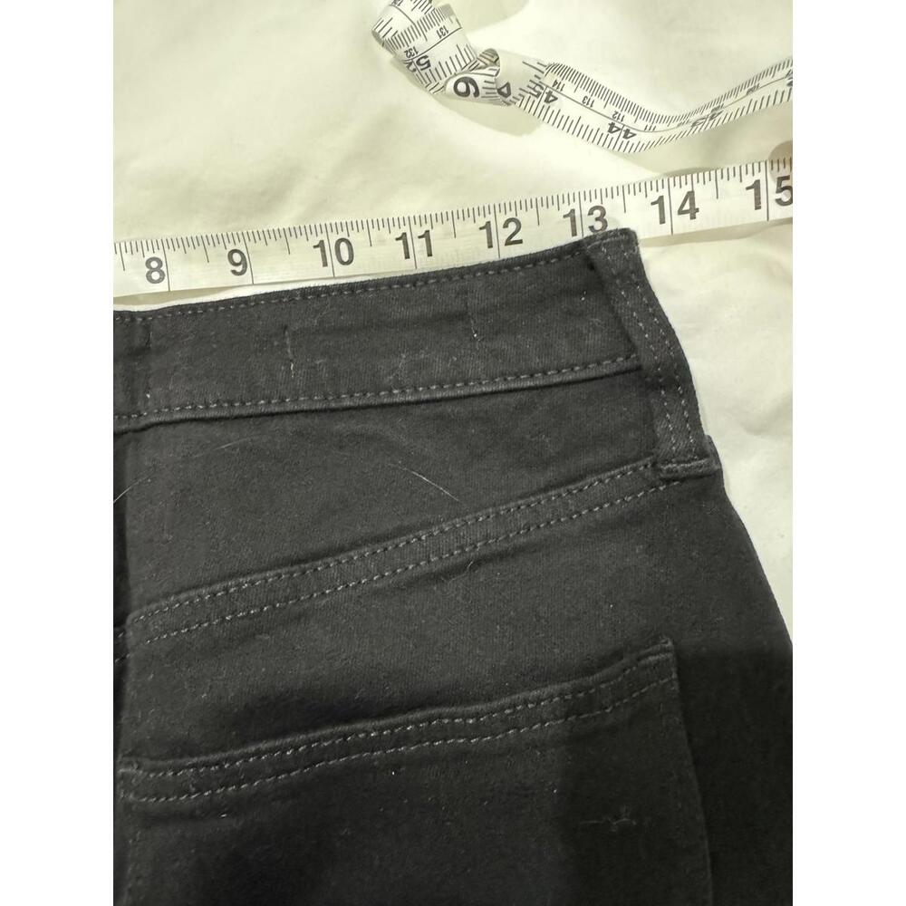 NWT Universal Threads Black High Rise Skinny Denim Jeans- Size 6 short 28w - Picture 4 of 8